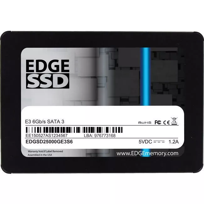 EDGE PE246525 E3 SSD - 500 GB - Internal - 2.5 - SATA