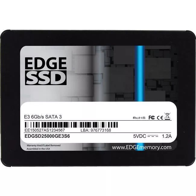 EDGE PE246631 E3 SSD - 1 TB - Internal - 2.5 - SATA