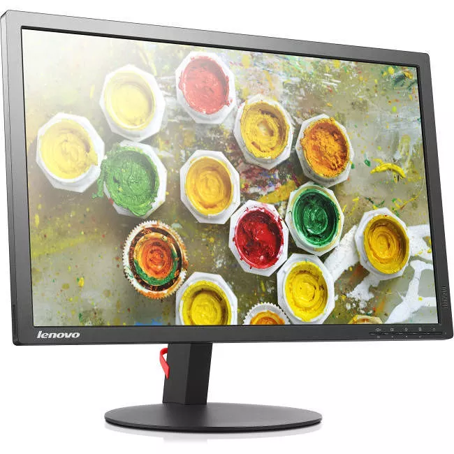 Lenovo 60F9MAR1US ThinkVision T2454p 24" Class WUXGA LCD Monitor - 16:10 - Business Black