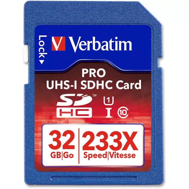 Verbatim 44032 32 GB Pro 233X UHS1 Class 10