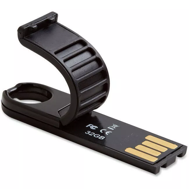 Verbatim 97763 32GB Micro Plus USB Flash Drive - Black