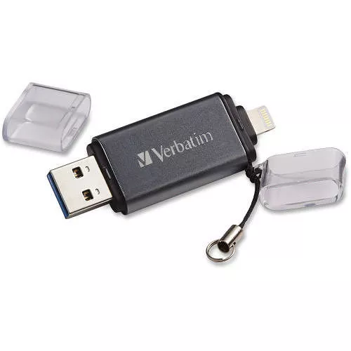 Verbatim 49300 Store 'n' Go Dual 32GB USB 3.0 Flash Drive
