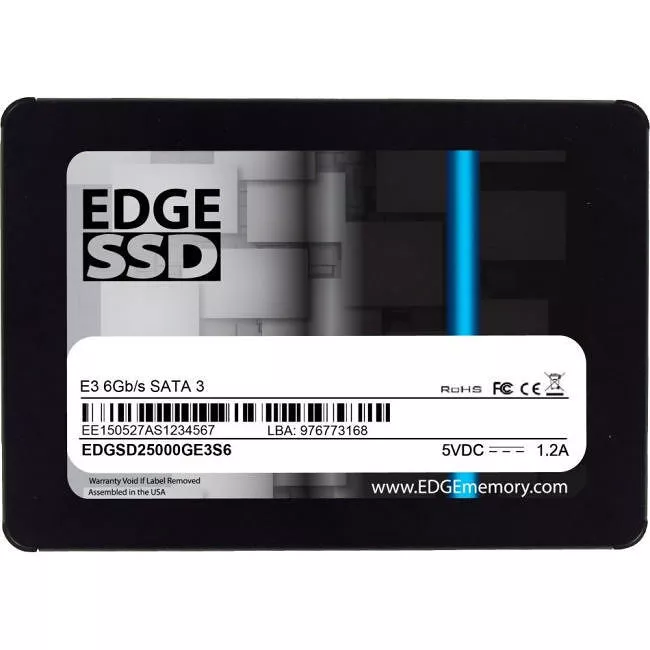 EDGE PE253547 E3 SSD - 2 TB - Internal - 2.5 - SATA - TAA