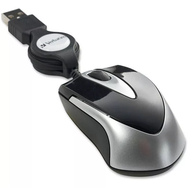 Verbatim 97256 Mini Travel Optical Mouse - Black