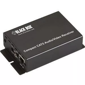 Black Box AC155A-R3 WORKS WITH COMPACT CAT5 AUDIO/VIDEO SPLITTERS. ORDER THIS RECEIVER FOR EACH REMO
