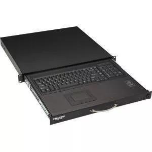 Black Box RM419-R3 1U Rackmount Keyboard with Touchpad - 17.4"W X 15.75"D