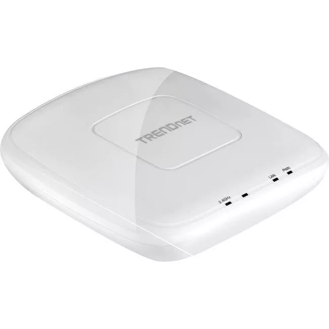 TRENDnet TEW-755AP N300 Wireless PoE Access Point with Software Controller; Gigabit; AP; Client; 802.3af;