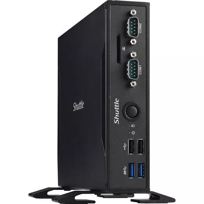 Shuttle DS67U XPC Desktop Computer - Intel Celeron 3855U 1.60 GHz DDR3L SDRAM - Slim PC