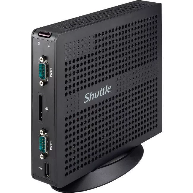 Shuttle XS36V5 Desktop Computer - Intel Celeron N3050 - Slim PC - Black