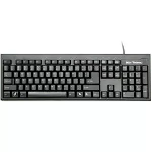 KeyTronic KT400P2 KT400 PS/2 Wired Black Keyboard