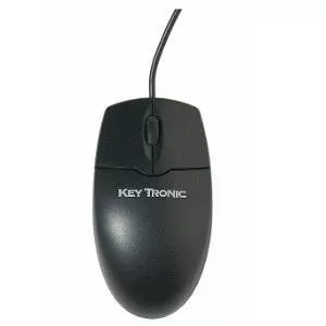 KeyTronic 2MOUSEU2L USB Optical Scroll Wheel Mouse
