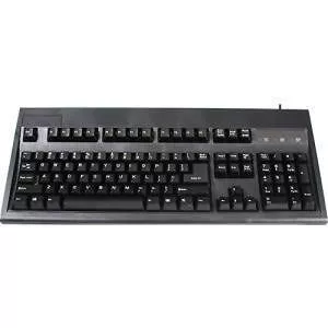 KeyTronic E03601P25PK Wired PS/2 Black Keyboard (Pack of 5)