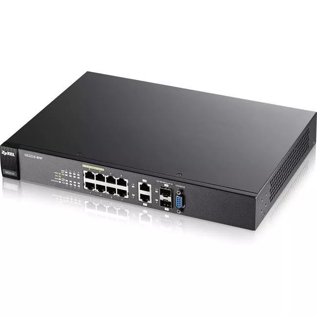 ZyXEL GS2210-8HP 8-port GbE L2 PoE Switch