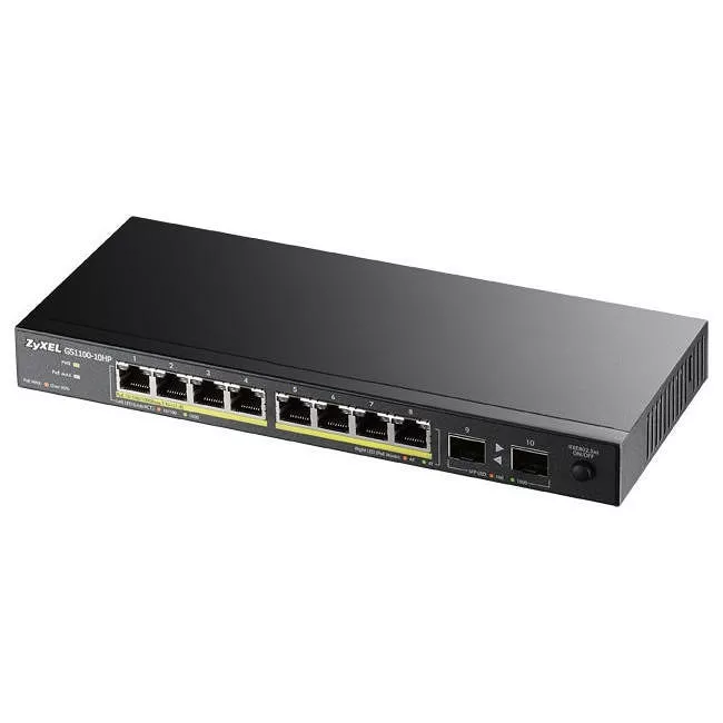 ZyXEL GS1100-10HP 8/10/16/24-port GbE Unmanaged Switch