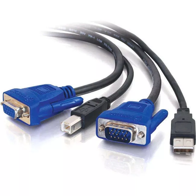 C2G 14175 6ft USB 2.0 + SXGA KVM Cable