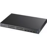 ZyXEL XGS2210-28 24-port GbE L2 Switch with 10GbE Uplink