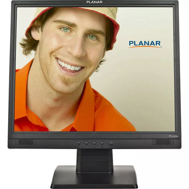 Planar 997-5956-00 PLL1920M 19" Class SXGA LCD Monitor - 5:4 - Black