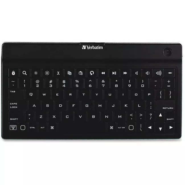 Verbatim 97753 Ultra Slim Wireless Mobile Bluetooth Black Keyboard