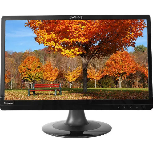 Planar 997-6501-00 PLL2210MW 22" Class Full HD LCD Monitor - 16:9 - Black