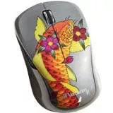 Verbatim 98615 Wireless Notebook Multi-Trac Blue LED Mouse, Tattoo Series