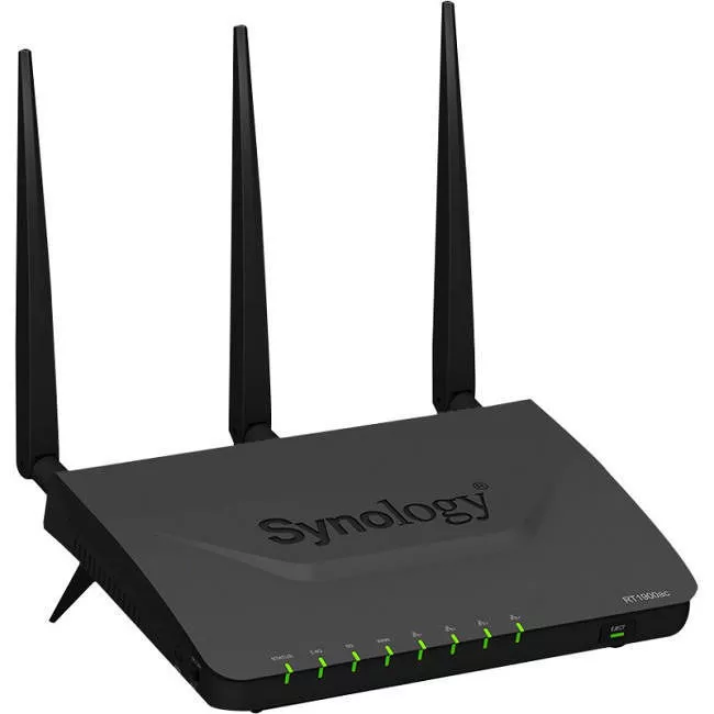 Synology RT1900AC Wi-Fi 5 IEEE 802.11ac Ethernet Wireless Router