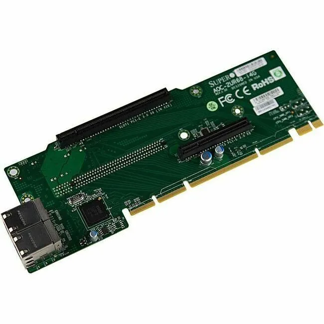 Supermicro AOC-2UR68-I4G 2U Ultra Riser 4-port GbE, Intel i350 (For Integration Only)