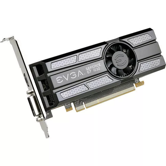 EVGA 02G-P4-6333-KR GeForce GT 1030 Graphic Card - 1.29 GHz Core - 2 GB GDDR5 - Low-profile
