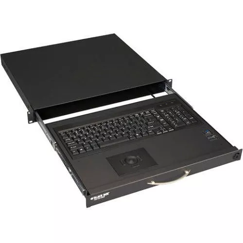 Black Box RM418-R4 Rackmount Keyboard with Trackball 19" x 18.3"