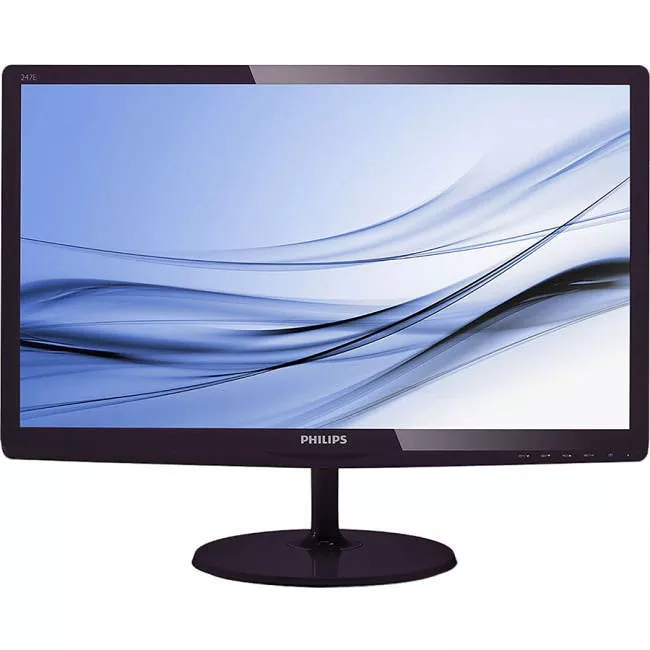 Philips 247E6BDAD E-line 23.6" LED LCD Monitor - 16:9 - 2 ms