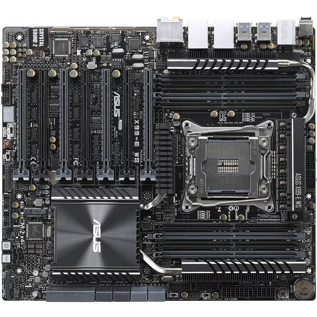 ASUS X99-E WS/USB 3.1 Workstation Motherboard - Intel Chipset - Socket LGA 2011-v3
