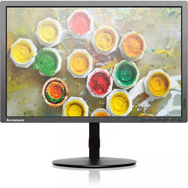 Lenovo 60E1MAR2US ThinkVision T2254p 22" Class WSXGA+ LCD Monitor - 16:10 - Raven Black
