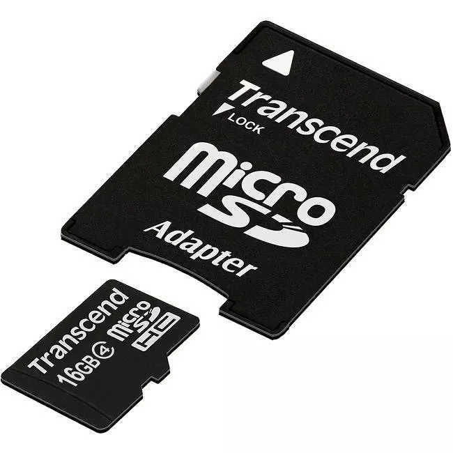 Transcend TS16GUSDHC4 16 GB Class 4 microSDHC