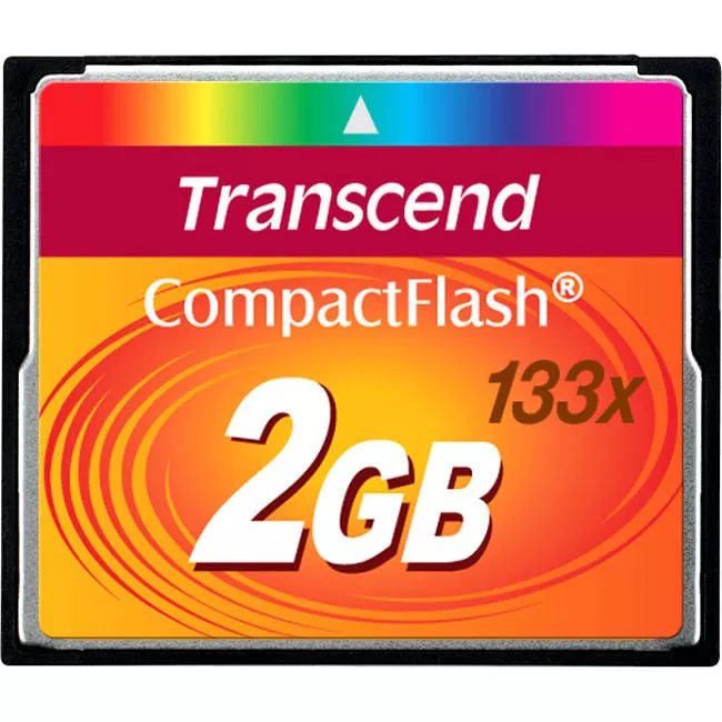 Transcend TS2GCF133 2 GB CompactFlash Card (133x)