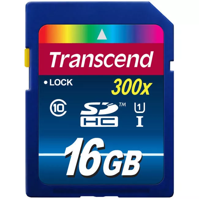 Transcend TS16GSDU1 16 GB SDHC Memory Card