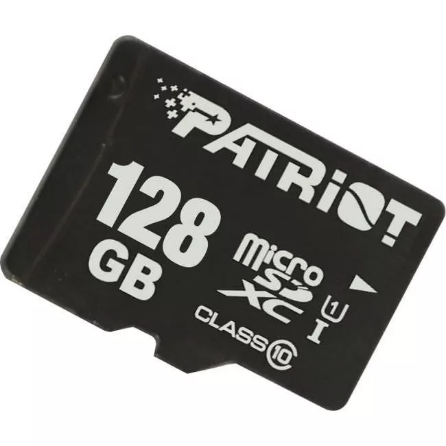 Patriot PSF128GMCSDXC10 LX Series 128 GB High Speed Micro SDXC Class 10 UHS-I