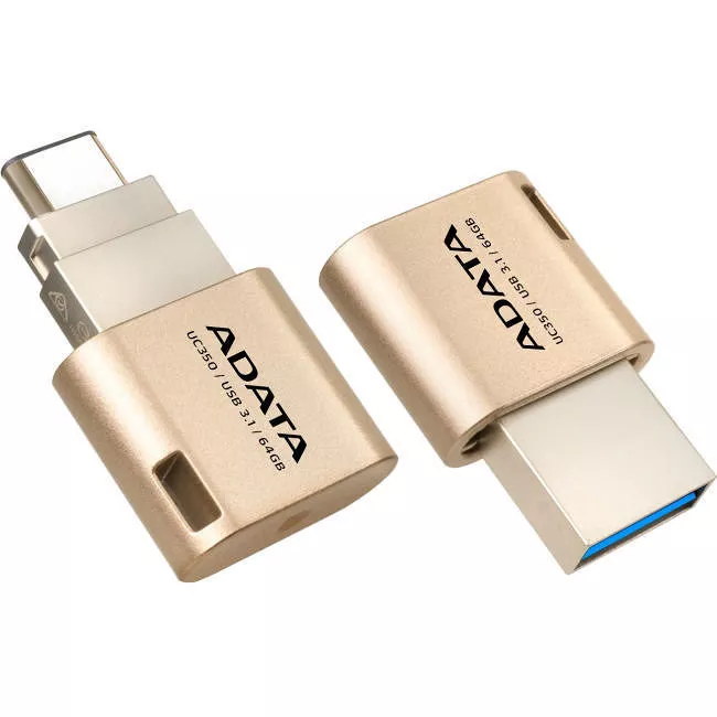 ADATA AUC350-64G-CGD UC350 64 GB USB 3.1 Type C Flash Drive