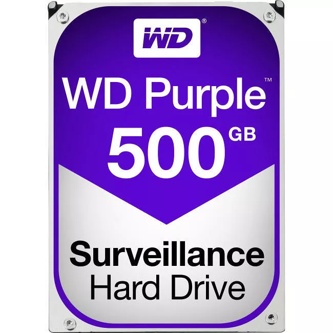 WD WD05PURZ Purple Hard Drive - 500 GB - 64 MB - 3.5 - SATA - 5400