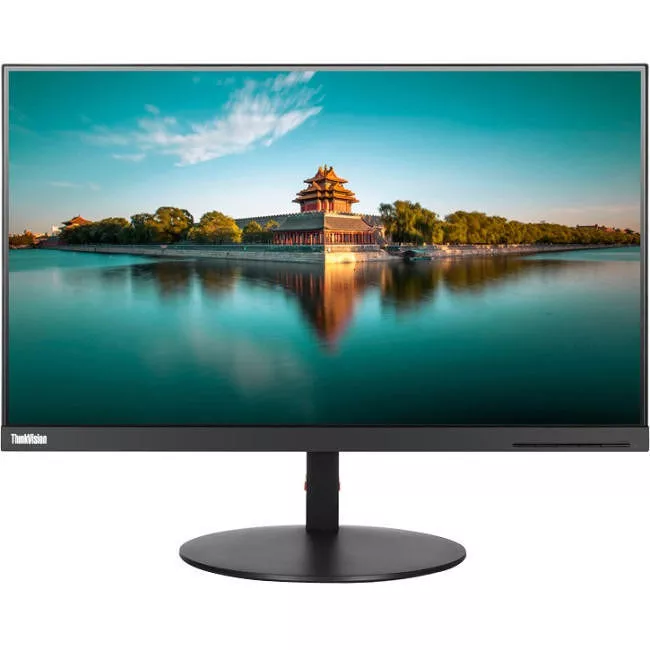 Lenovo 61AEGAR3US ThinkVision P24h-10 QHD LCD Monitor - Glossy Black