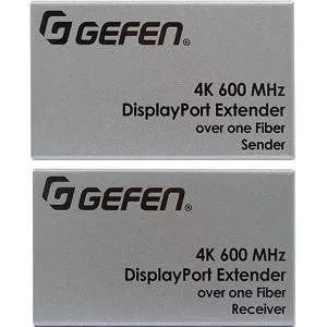 Gefen EXT-DP-4K600-1SC Ultra HD 600MHz DP 1.2 Extender over one SC-Terminated FiberOptic Cable