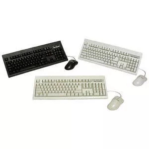 KeyTronic TAG-A-LONG-P1 KeyTronic PS/2 Wired Standard Keyboard & Mouse