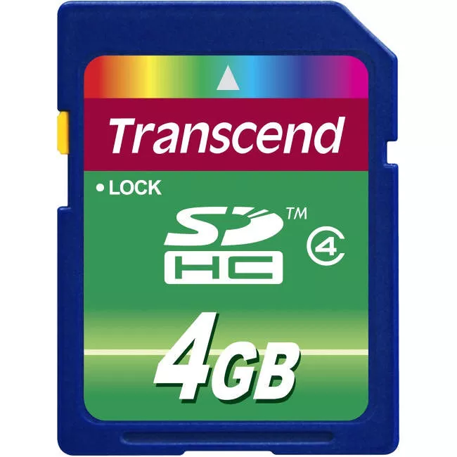 Transcend TS4GSDHC4 4 GB Class 4 SDHC