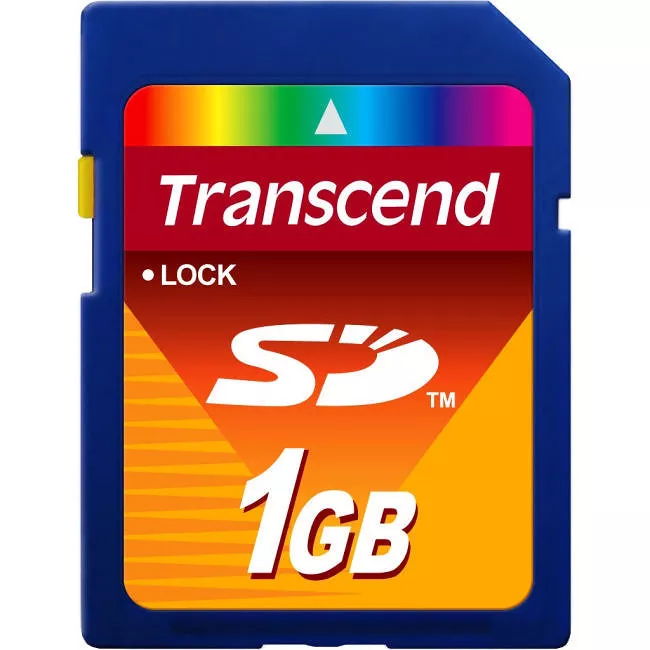 Transcend TS1GSD100I Industrial Temp SD100I - Flash Memory Card - 1 GB - SD