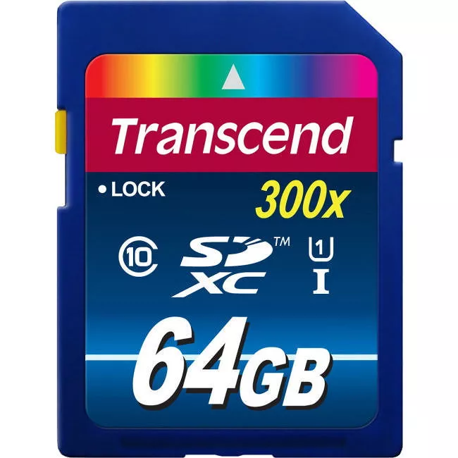 Transcend TS64GSDU1 Premium 64 GB Class 10/UHS-I SDXC