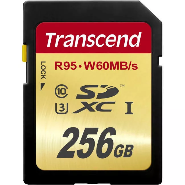 Transcend TS256GSDU3 256 GB UHS-I U3 SDXC Card