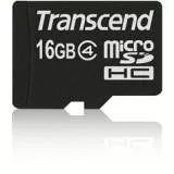 Transcend TS16GUSDHC10U1 16 GB MicroSDHC Class 10 UHS-I Memory Card with Adapter