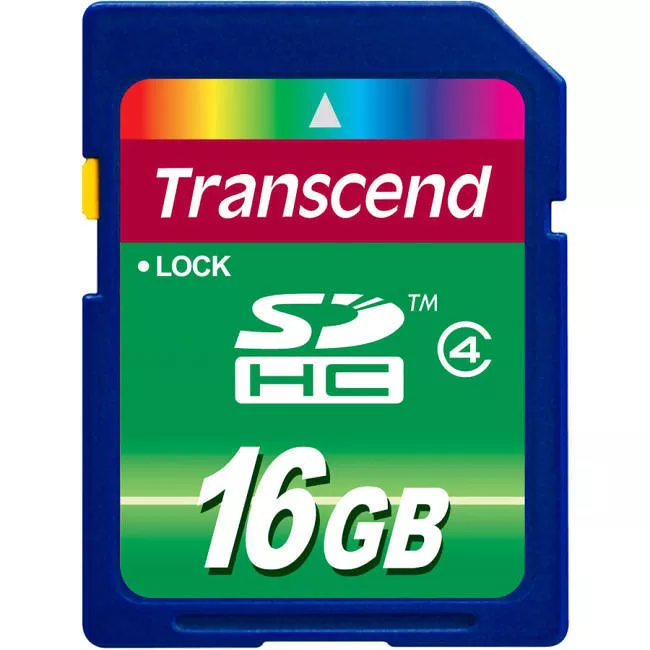 Transcend TS16GSDHC4 16 GB Class 4 SDHC