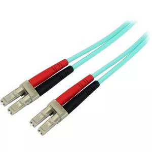 StarTech 450FBLCLC2 OM4 Dup. Multi. Fiber Cable 100 Gb 50/125 LC/LC 6 ft