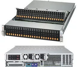 Supermicro SSG-2028R-NR48N SuperStorage NAS Server - 2U Rack - NVMe - X10DSC - 48 Bay - NVMe