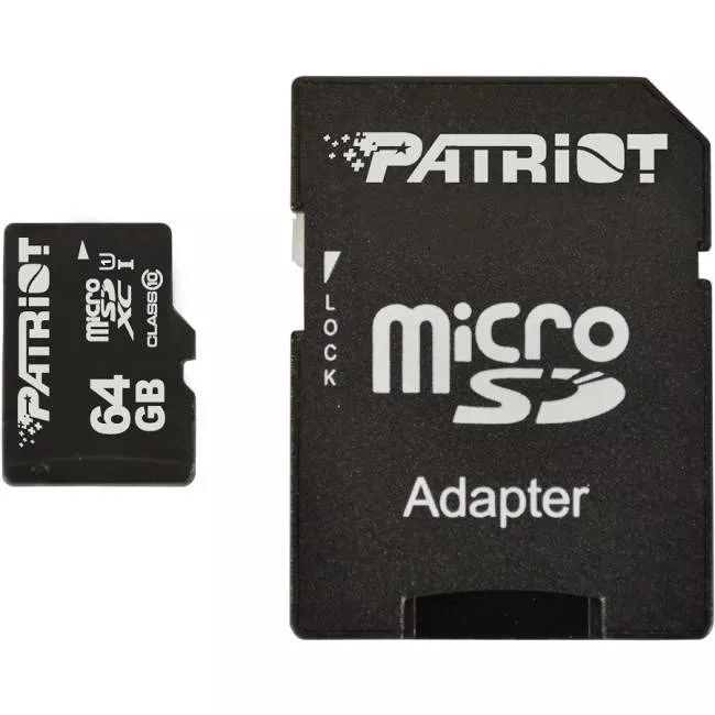 Patriot PSF64GMCSDXC10 64 GB LX microSDXC Card