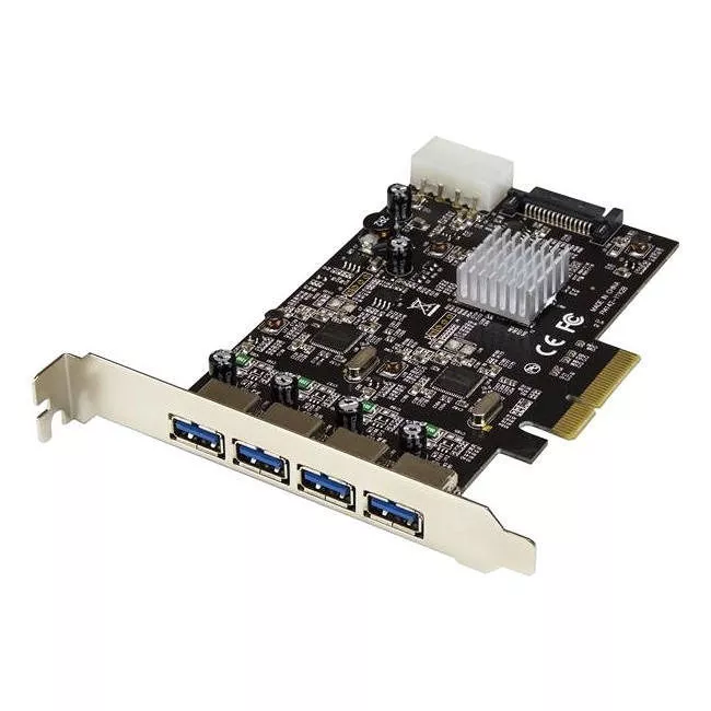 StarTech PEXUSB314A2V 4 Port USB 3.1 PCI-e Card (10Gbps) - 4x USB-A w/ 2x 10Gbps Dedicated Channels
